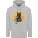 I Like Cats, Saxophones & Maybe 3 People Childrens Kids Hoodie Sports Grey