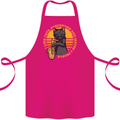 I Like Cats, Saxophones & Maybe 3 People Cotton Apron 100% Organic Pink
