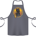 I Like Cats, Saxophones & Maybe 3 People Cotton Apron 100% Organic Steel