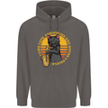 I Like Cats, Saxophones & Maybe 3 People Mens 80% Cotton Hoodie Charcoal