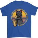 I Like Cats, Saxophones & Maybe 3 People Mens T-Shirt Cotton Gildan Royal Blue