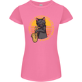 I Like Cats, Saxophones & Maybe 3 People Womens Petite Cut T-Shirt Azalea