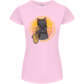 I Like Cats, Saxophones & Maybe 3 People Womens Petite Cut T-Shirt Light Pink
