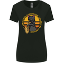 I Like Cats, Saxophones & Maybe 3 People Womens Wider Cut T-Shirt Black