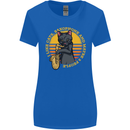I Like Cats, Saxophones & Maybe 3 People Womens Wider Cut T-Shirt Royal Blue