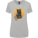 I Like Cats, Saxophones & Maybe 3 People Womens Wider Cut T-Shirt Sports Grey