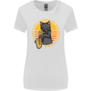 I Like Cats, Saxophones & Maybe 3 People Womens Wider Cut T-Shirt White