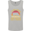 I Like Cows & 3 People Funny Sarcastic Slogan Mens Vest Tank Top Sports Grey