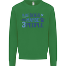 I Like Dogs and Maybe Three People Kids Sweatshirt Jumper Irish Green