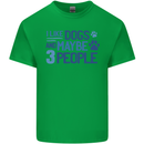 I Like Dogs and Maybe Three People Kids T-Shirt Childrens Irish Green