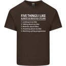 I Like as Much as Riding My Bike Cycling Kids T-Shirt Childrens Chocolate