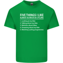 I Like as Much as Riding My Bike Cycling Kids T-Shirt Childrens Irish Green