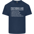 I Like as Much as Riding My Bike Cycling Kids T-Shirt Childrens Navy Blue