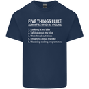 I Like as Much as Riding My Bike Cycling Kids T-Shirt Childrens Navy Blue