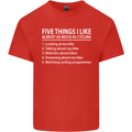 I Like as Much as Riding My Bike Cycling Kids T-Shirt Childrens Red
