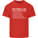 I Like as Much as Riding My Bike Cycling Kids T-Shirt Childrens Red