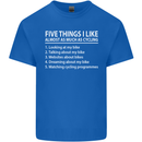 I Like as Much as Riding My Bike Cycling Kids T-Shirt Childrens Royal Blue