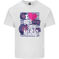 I Love 80s 90s Music Pop Rock Acid House Kids T-Shirt Childrens White