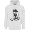I Love Cats Cute Kitten Childrens Kids Hoodie White