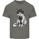 I Love Cats Cute Kitten Kids T-Shirt Childrens Charcoal