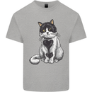 I Love Cats Cute Kitten Kids T-Shirt Childrens Sports Grey