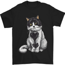 I Love Cats Cute Kitten Mens T-Shirt Cotton Gildan Black