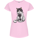 I Love Cats Cute Kitten Womens Petite Cut T-Shirt Light Pink