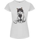 I Love Cats Cute Kitten Womens Petite Cut T-Shirt White