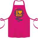 I Love Me Self Loving Confident Funny Quote Cotton Apron 100% Organic Pink