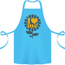 I Love Me Self Loving Confident Funny Quote Cotton Apron 100% Organic Turquoise
