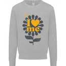 I Love Me Self Loving Confident Funny Quote Kids Sweatshirt Jumper Sports Grey
