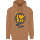 I Love Me Self Loving Confident Funny Quote Mens 80% Cotton Hoodie Caramel Latte