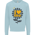 I Love Me Self Loving Confident Funny Quote Mens Sweatshirt Jumper Light Blue
