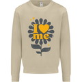 I Love Me Self Loving Confident Funny Quote Mens Sweatshirt Jumper Sand