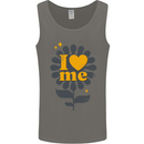 I Love Me Self Loving Confident Funny Quote Mens Vest Tank Top Charcoal