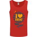 I Love Me Self Loving Confident Funny Quote Mens Vest Tank Top Red