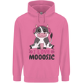 I Love Mooosic Funny Cow DJ Childrens Kids Hoodie Azalea