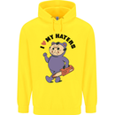 I Love My Haters Funny Halloween Childrens Kids Hoodie Yellow