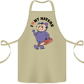 I Love My Haters Funny Halloween Cotton Apron 100% Organic Khaki