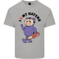 I Love My Haters Funny Halloween Kids T-Shirt Childrens Sports Grey