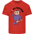 I Love My Haters Funny Halloween Mens Cotton T-Shirt Tee Top Red