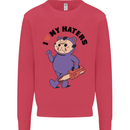 I Love My Haters Funny Halloween Mens Sweatshirt Jumper Heliconia