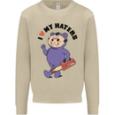 I Love My Haters Funny Halloween Mens Sweatshirt Jumper Sand