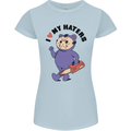 I Love My Haters Funny Halloween Womens Petite Cut T-Shirt Light Blue