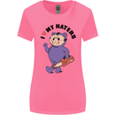 I Love My Haters Funny Halloween Womens Wider Cut T-Shirt Azalea
