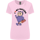 I Love My Haters Funny Halloween Womens Wider Cut T-Shirt Light Pink