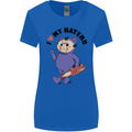 I Love My Haters Funny Halloween Womens Wider Cut T-Shirt Royal Blue