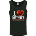 I Love My Wife Motorbike Biker Motorcycle Mens Vest Tank Top Black