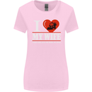 I Love My Wife Motorbike Biker Motorcycle Womens Wider Cut T-Shirt Light Pink
