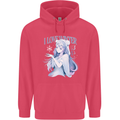 I Love Winter Anime Japanese Text Childrens Kids Hoodie Heliconia